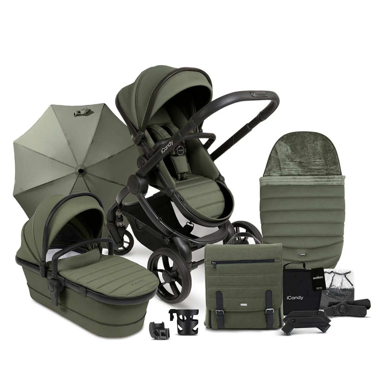 iCandy Peach 7 Ivy Complete Buggy Bundle