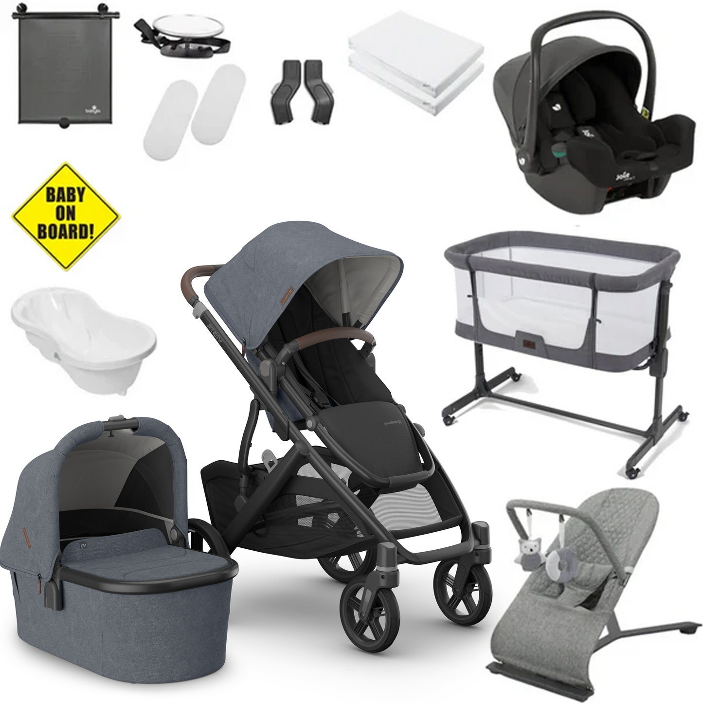 UPPAbaby Vista V3 Complete Newborn Bundle