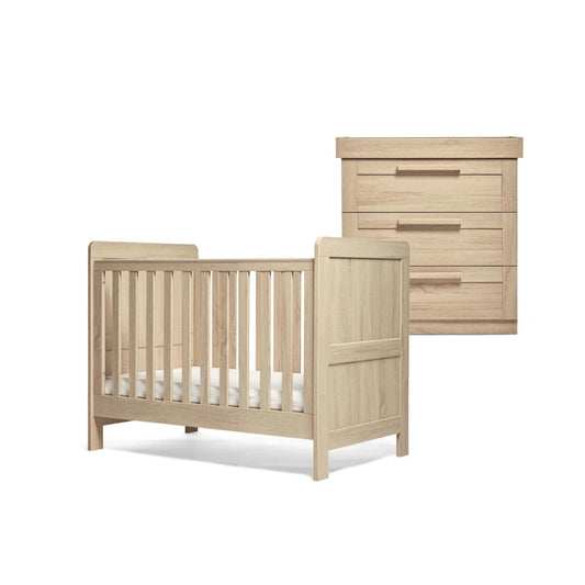 Mamas and Papas Atlas 2 Piece Small Cotbed and Dresser Changer