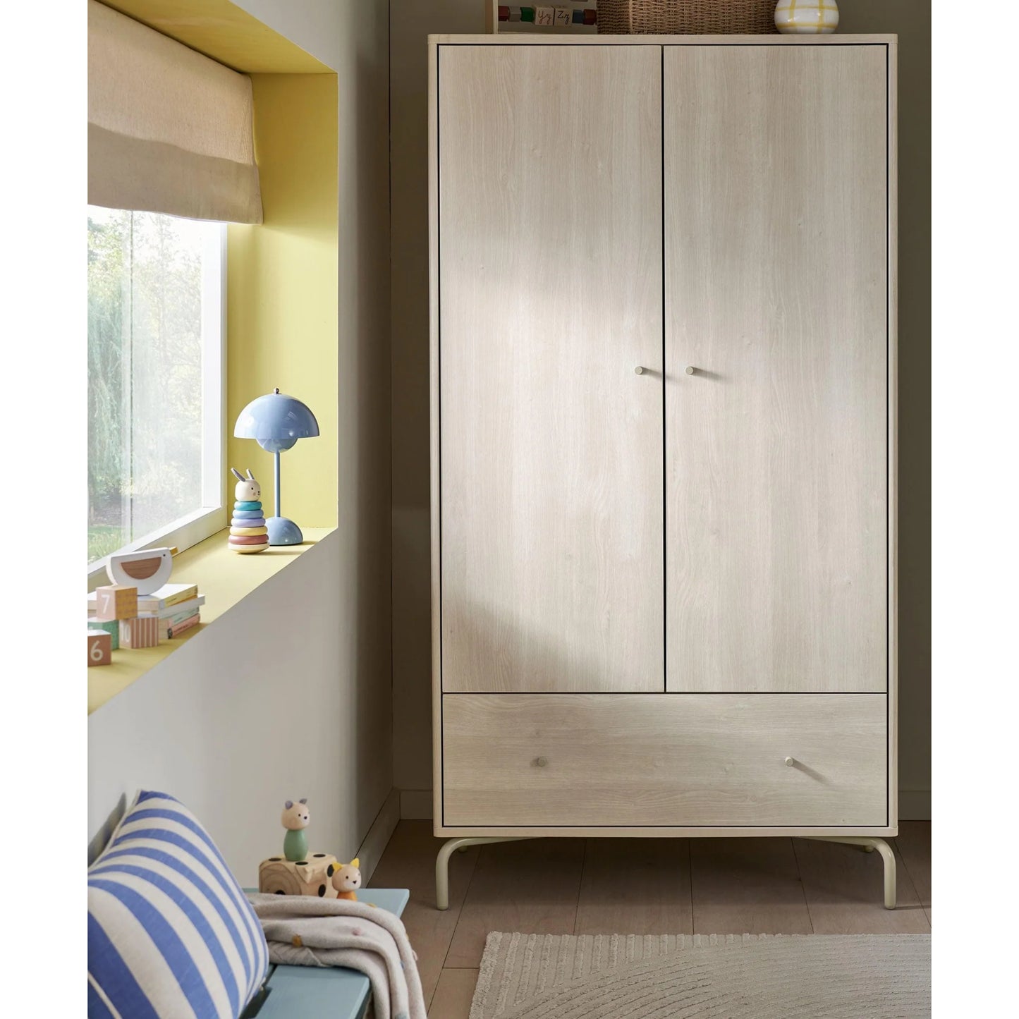 Mamas & Papas Kinlay 3 Piece Set with Cot Bed, Dresser and Wardrobe