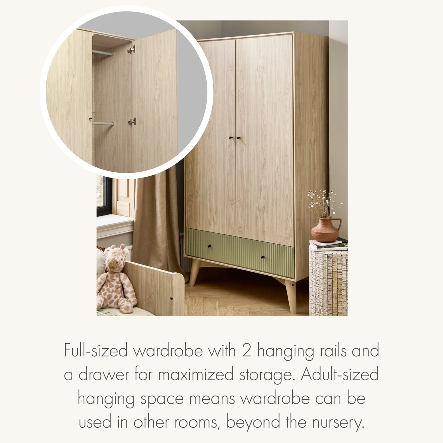 Mamas & Papas Coxley Wardrobe