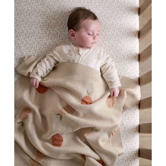 Mamas & Papas Knitted Blanket Welcome to the World