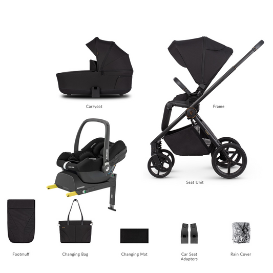 Venicci Claro 3 in 1 Travel system with Maxi Cosi CabrioFix and Base