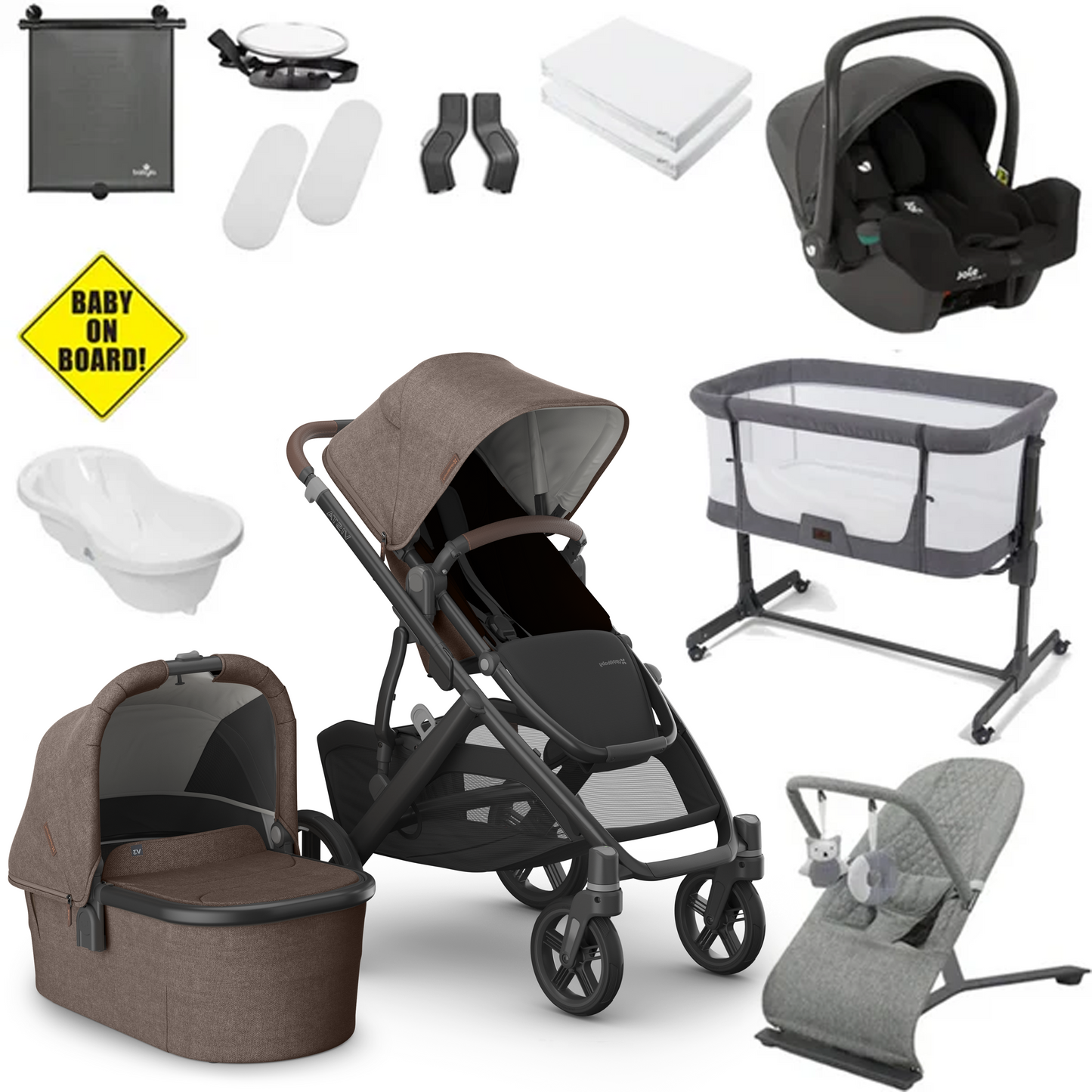 UPPAbaby Vista V3 Complete Newborn Bundle
