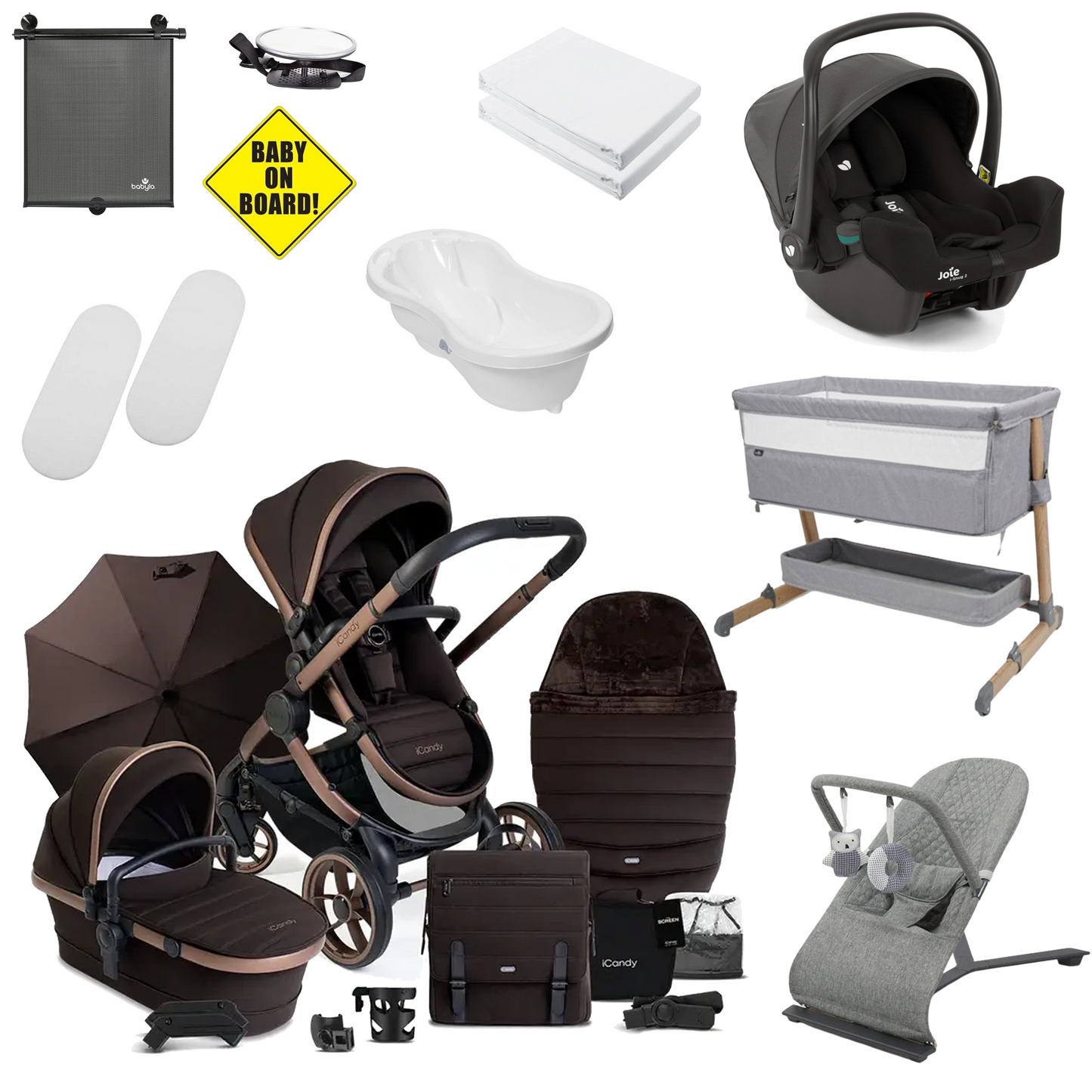 iCandy Peach 7 Complete Newborn Bundle
