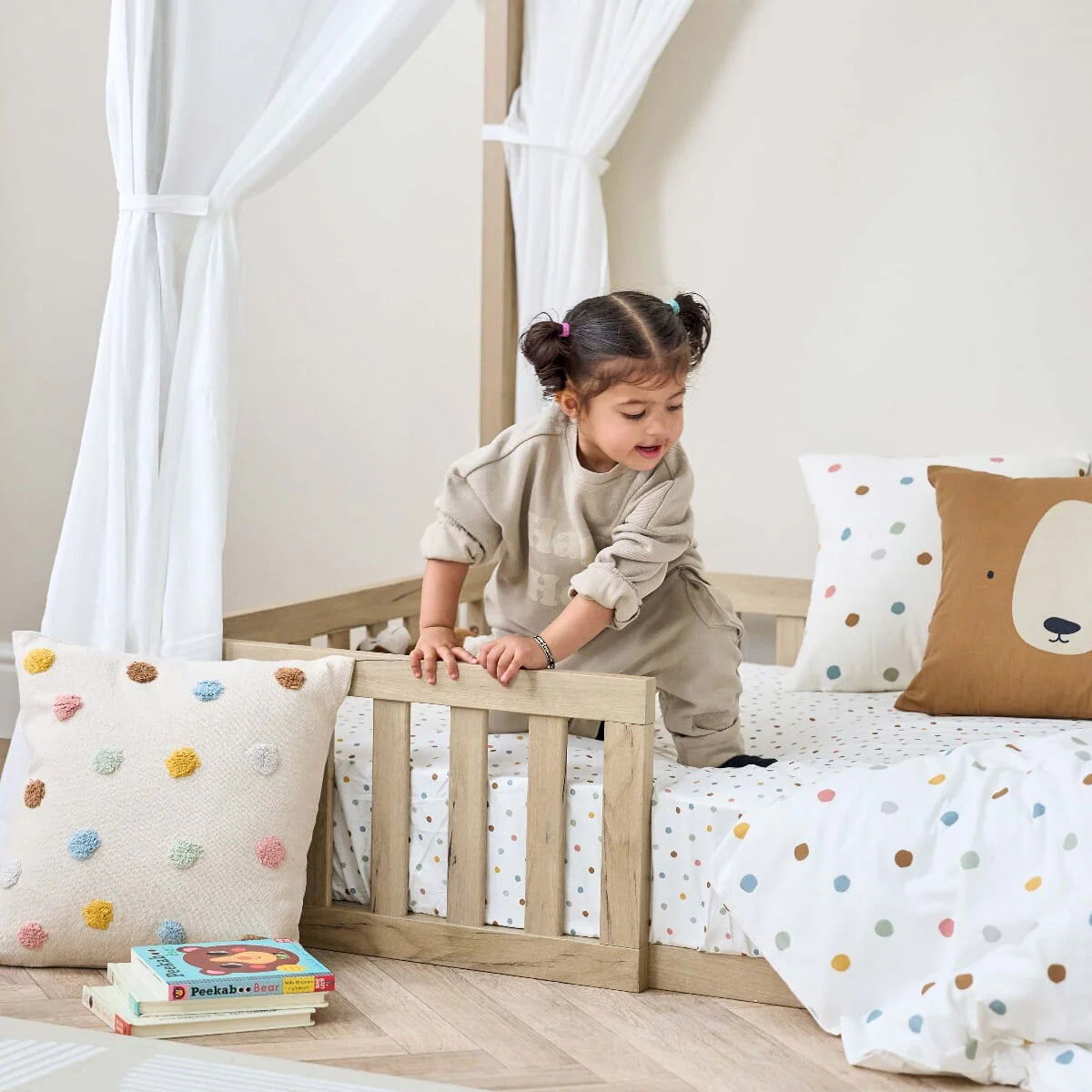 Tutti Bambini Grande Casa Montessori Toddler Floor Bed 90 x 200cm