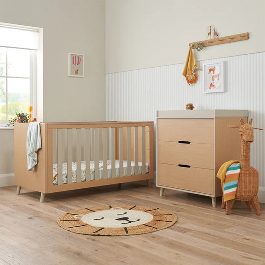 Tutti Bambini Fika 2 Piece with Cot Bed and Dresser