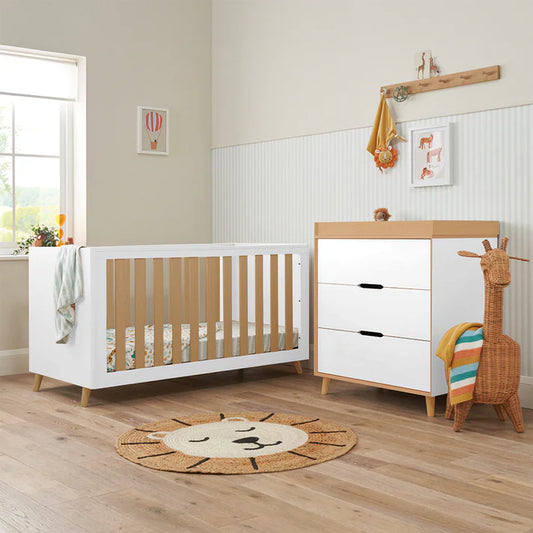 Tutti Bambini Fika 2 Piece with Cot Bed and Dresser