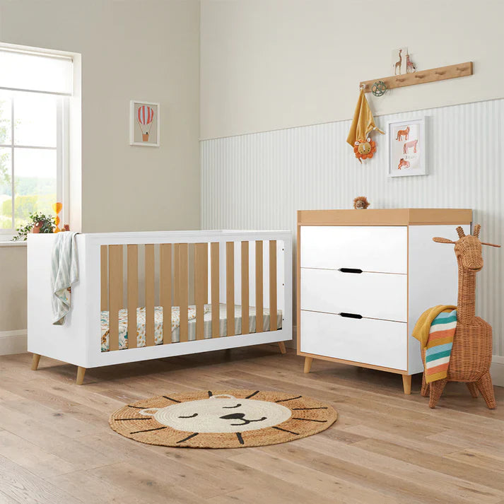 Tutti Bambini Fika 2 Piece with Cot Bed and Dresser