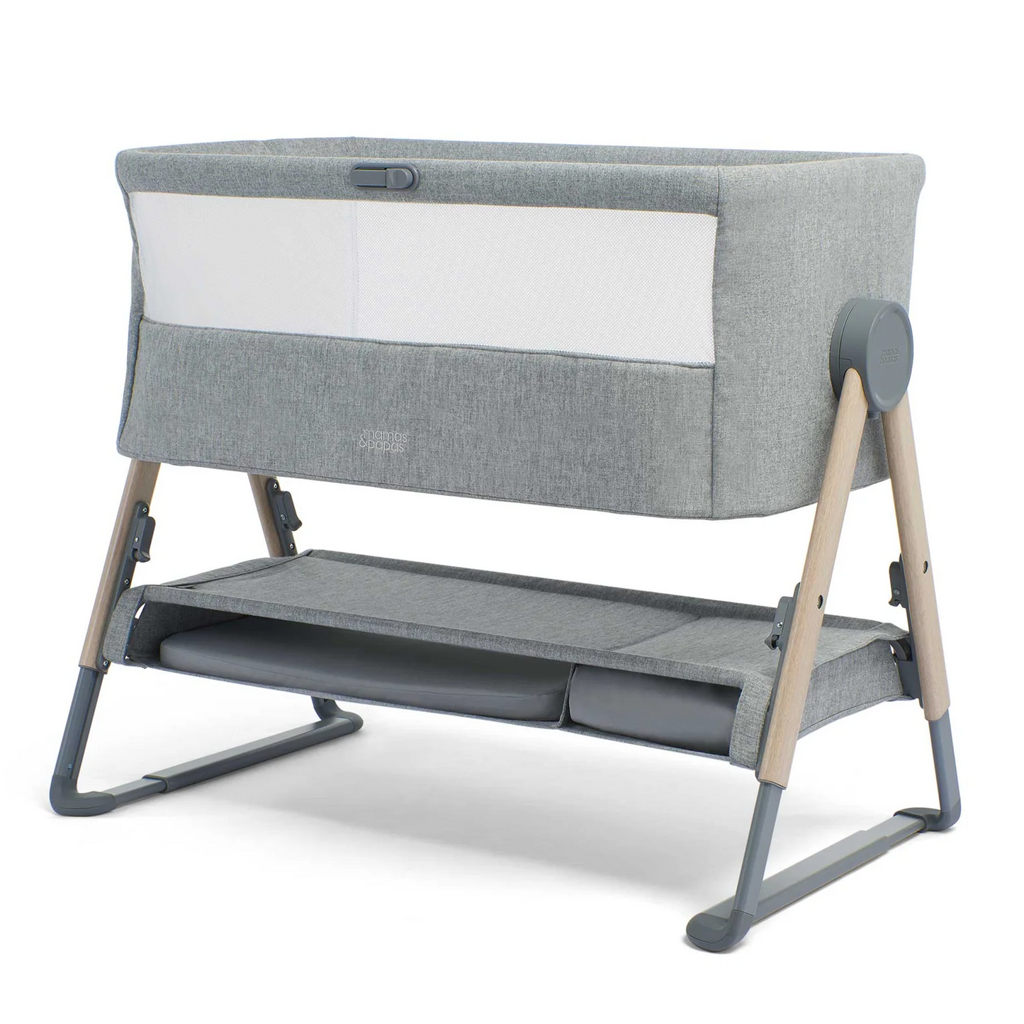 Mamas & Papas Lua Bedside Crib Bundle