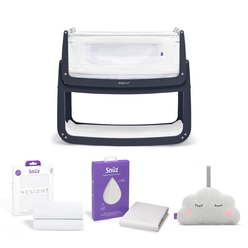 SnuzPod 4 Bedside Crib - Starter Bundle
