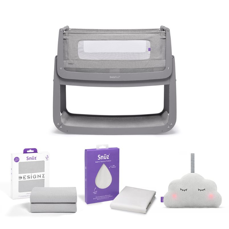 SnuzPod 4 Bedside Crib - Starter Bundle