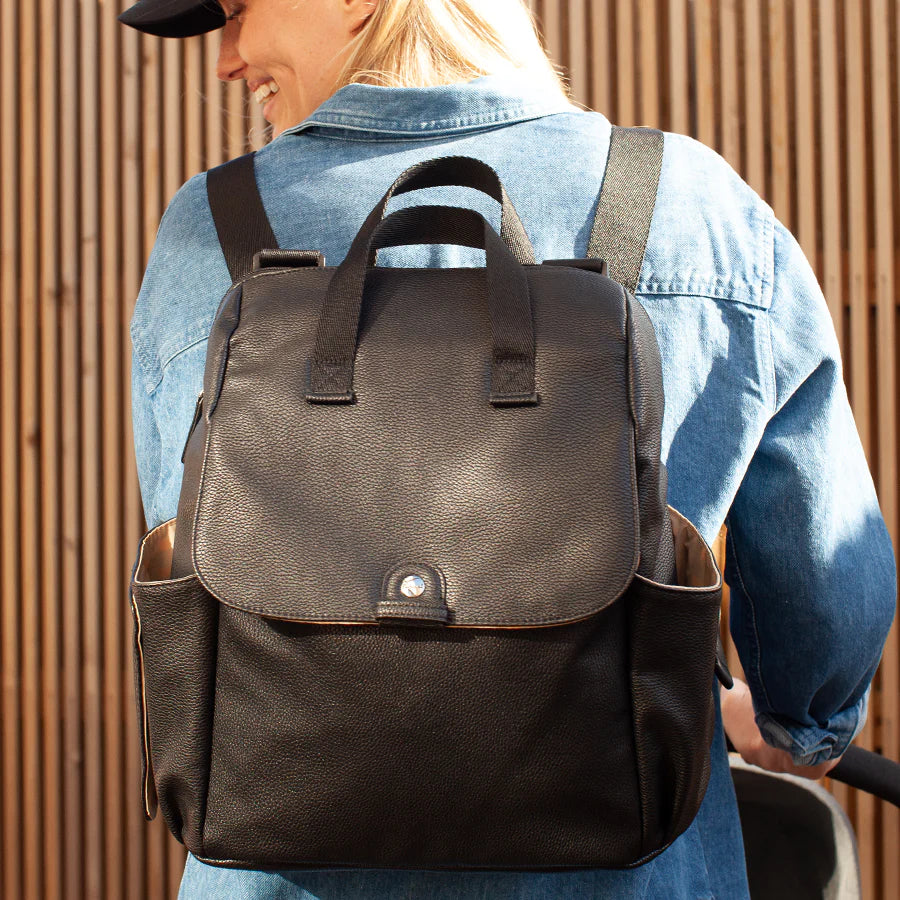 BabyMel Robyn Vegan Leather Convertible Backpack