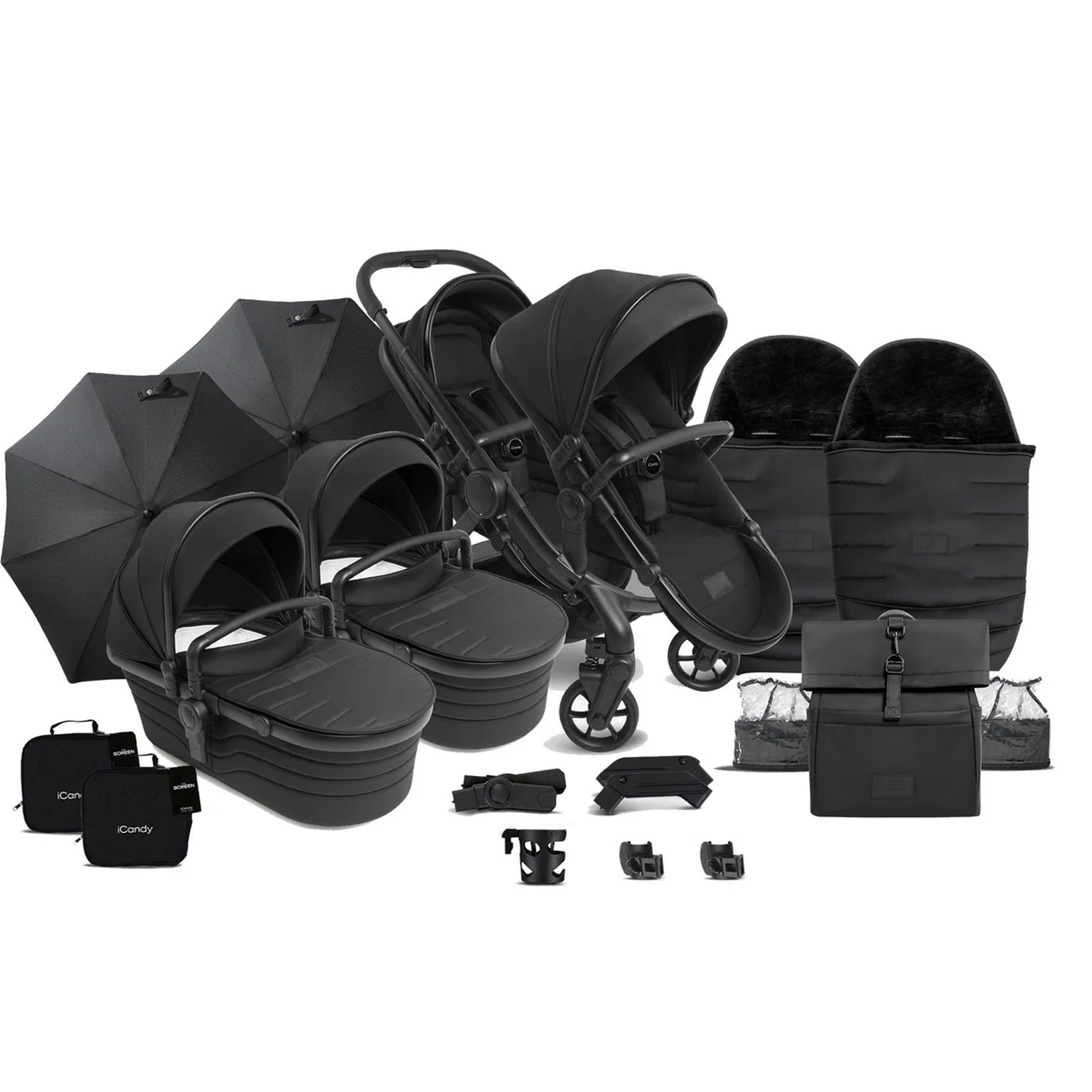 iCandy Peach 7 Studio Complete Twin Buggy Bundle