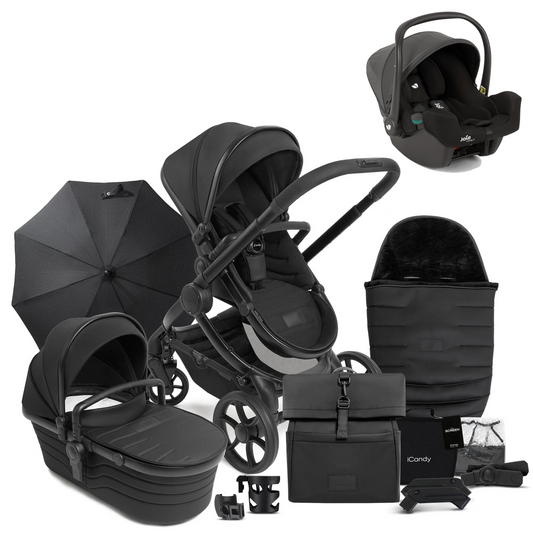 iCandy Peach 7 Studio Complete Buggy Bundle with Joie iSnug Car Seat