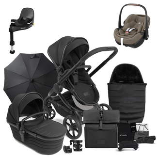 iCandy Peach 7 Studio Complete Buggy Bundle with Maxi Cosi Pebble Pro2 and Familyfix Pro Base