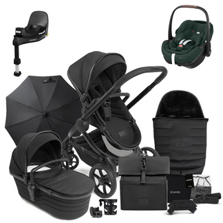 iCandy Peach 7 Studio Complete Buggy Bundle with Maxi Cosi Pebble Pro2 and Familyfix Pro Base