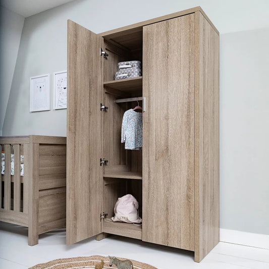 Tutti Bambini Modena 3 Piece Range with Cot Bed, Dresser Changer and Wardrobe