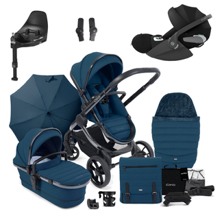 iCandy Peach 7 Pushchair Bundle with Cybex Cloud T and Base T