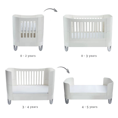 Gaia Baby Serena Cot Bed + Mini Cot