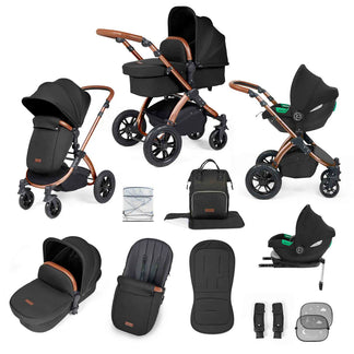 Ickle Bubba Stomp Luxe All in One with Cirrus Car Seat & Isofix Base