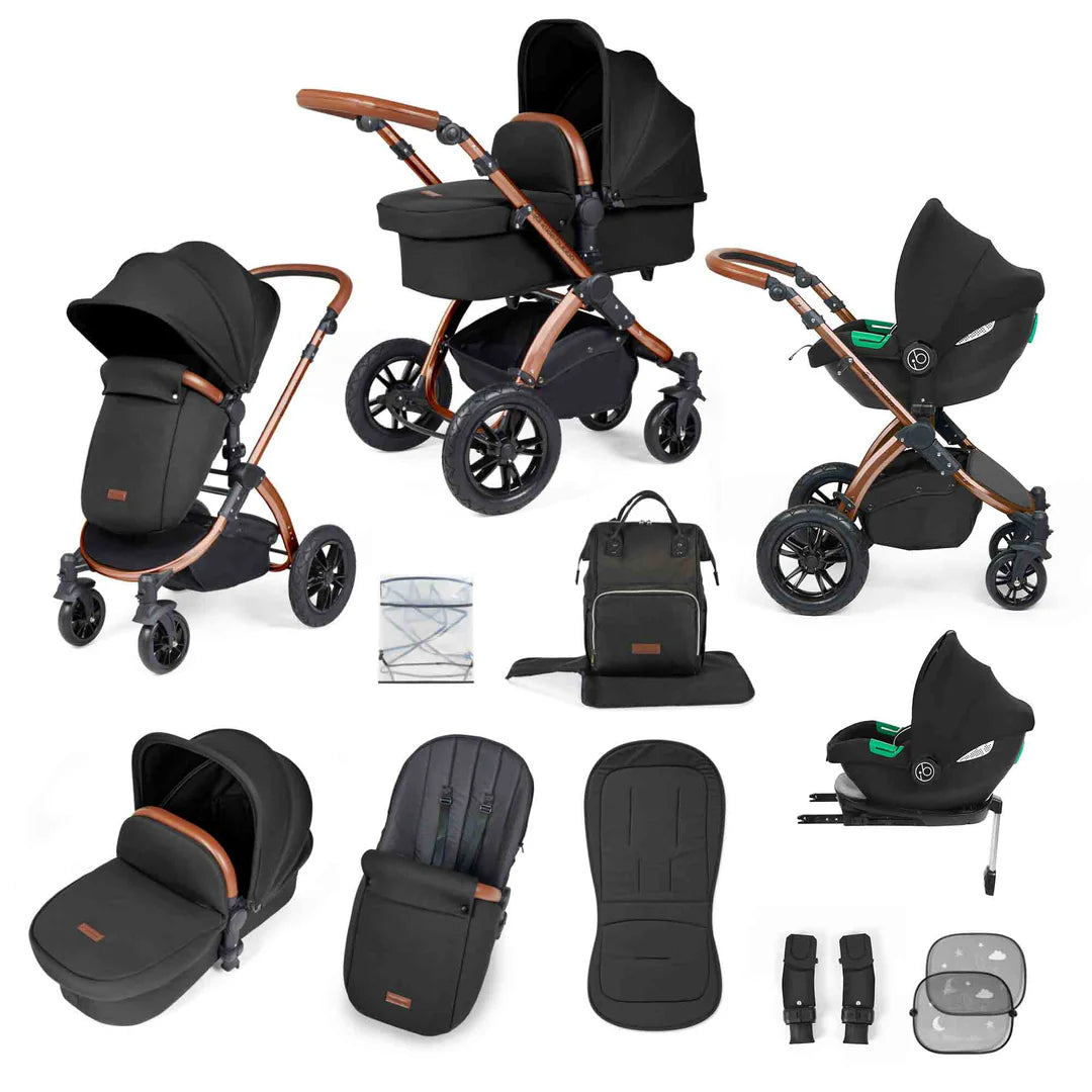 Ickle Bubba Stomp Luxe All in One with Cirrus Car Seat & Isofix Base