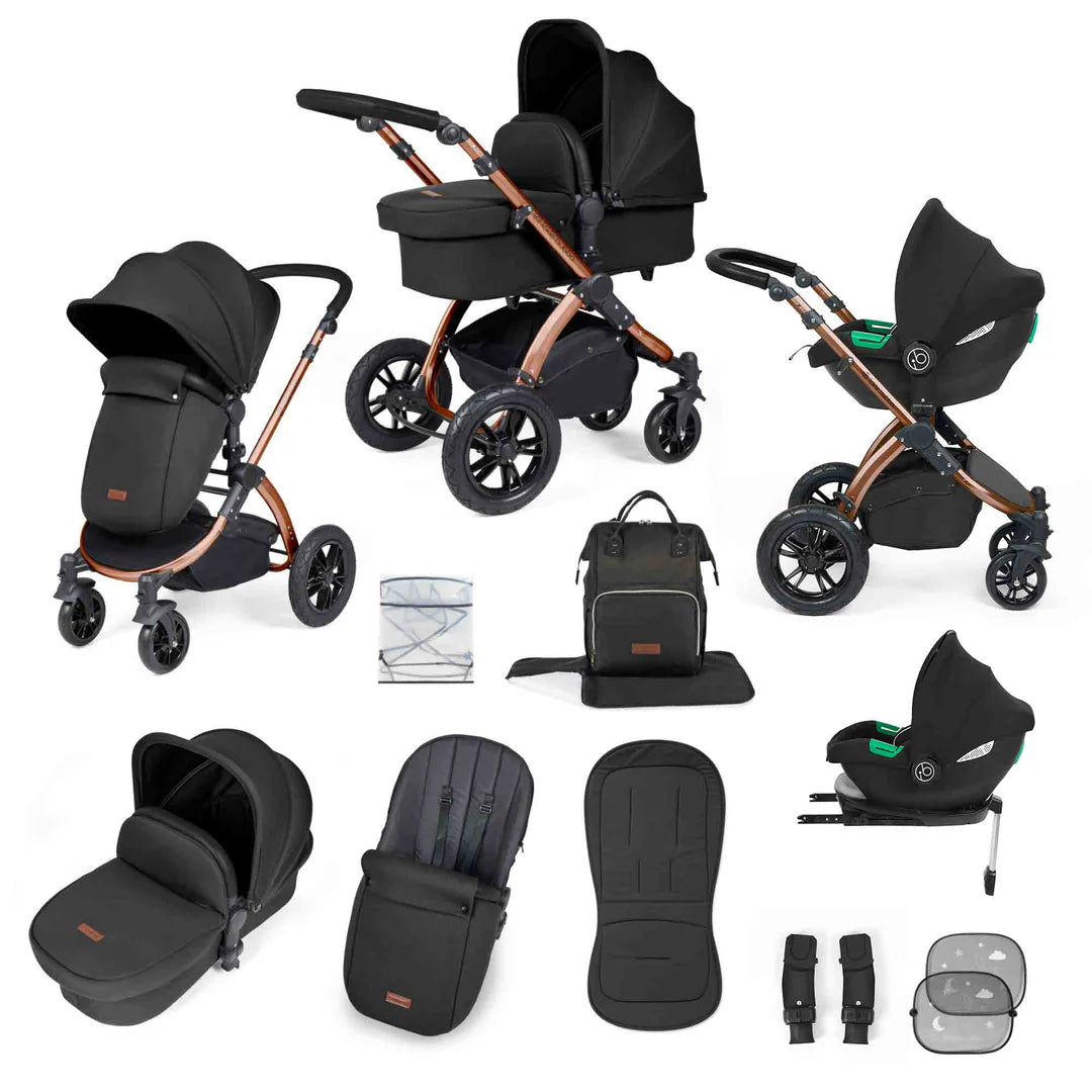 Ickle Bubba Stomp Luxe All in One with Cirrus Car Seat & Isofix Base