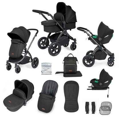 Ickle Bubba Stomp Luxe All in One with Cirrus Car Seat & Isofix Base