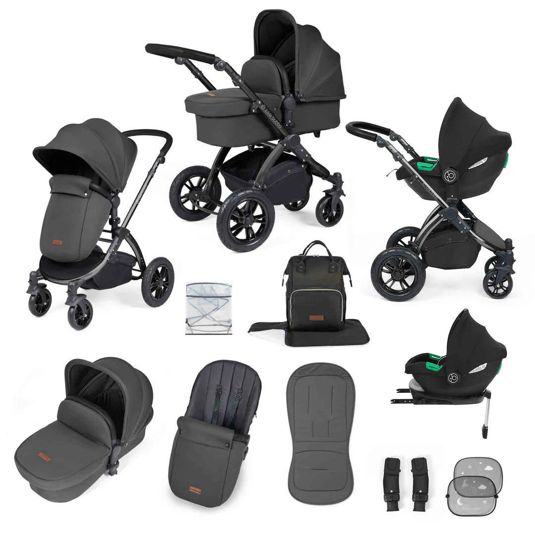 Ickle Bubba Stomp Luxe All in One with Cirrus Car Seat & Isofix Base