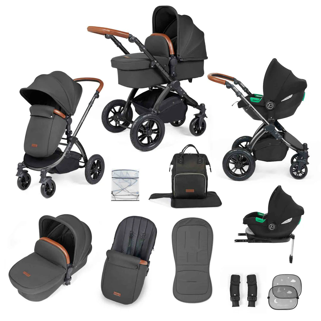 Ickle Bubba Stomp Luxe All in One with Cirrus Car Seat & Isofix Base