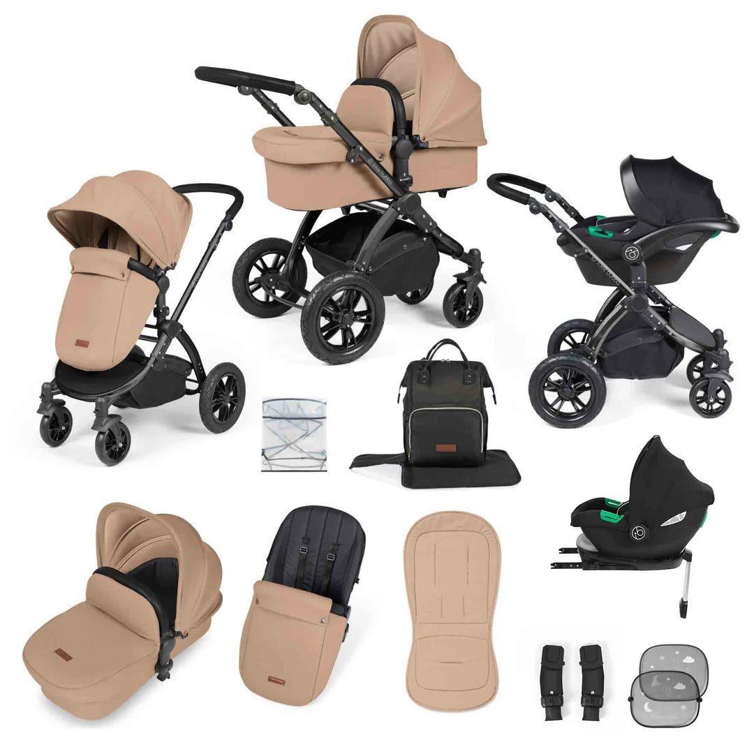 Ickle Bubba Stomp Luxe All in One with Cirrus Car Seat & Isofix Base