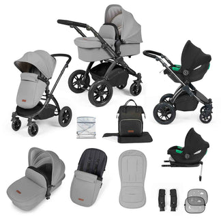 Ickle Bubba Stomp Luxe All in One with Cirrus Car Seat & Isofix Base