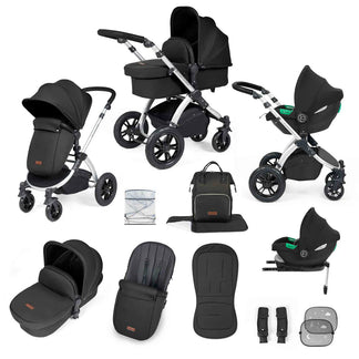 Ickle Bubba Stomp Luxe All in One with Cirrus Car Seat & Isofix Base