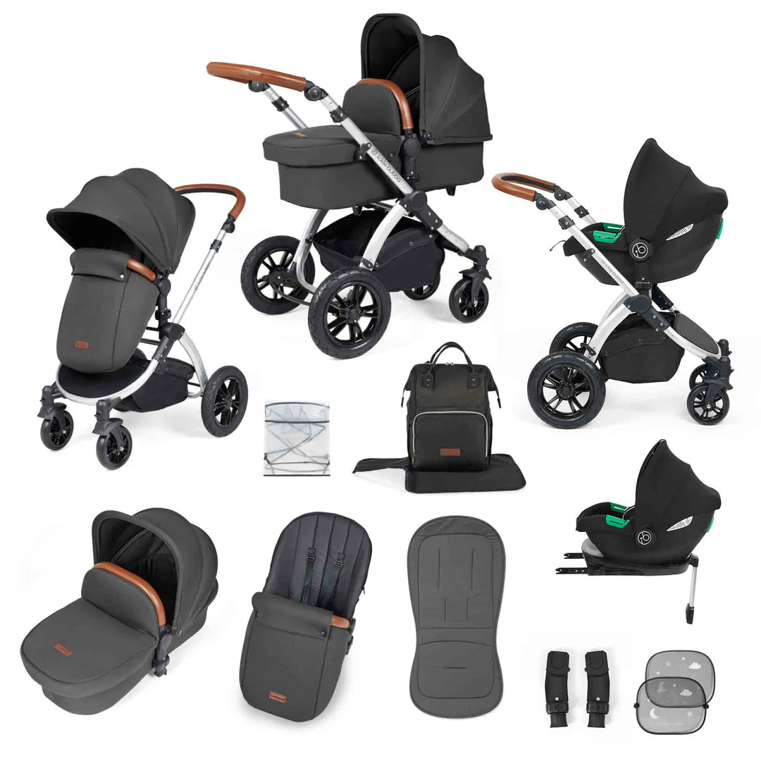 Ickle Bubba Stomp Luxe All in One with Cirrus Car Seat & Isofix Base