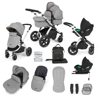 Ickle Bubba Stomp Luxe All in One with Cirrus Car Seat & Isofix Base