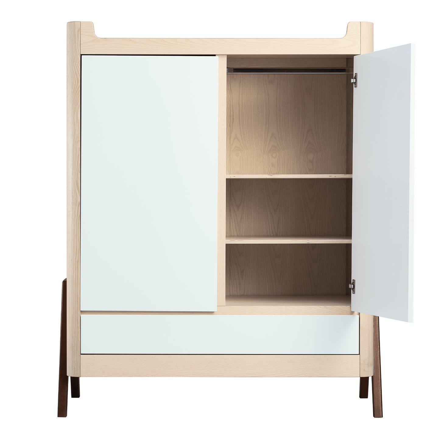 Gaia Baby Hera 4 Piece Set with Cot, Dresser, Wardrobe and Changing Station
