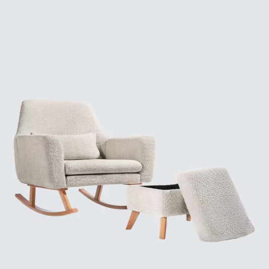 Tutti Bambini Oscar Luxe Rocking Chair And Footstool
