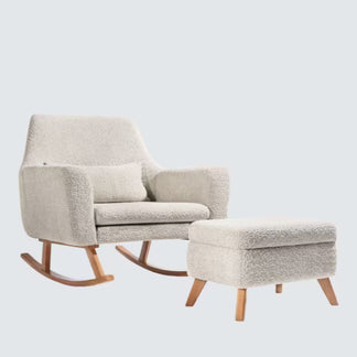 Tutti Bambini Oscar Luxe Rocking Chair And Footstool