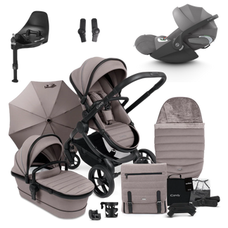 iCandy Peach 7 Pushchair Bundle with Cybex Cloud T and Base T