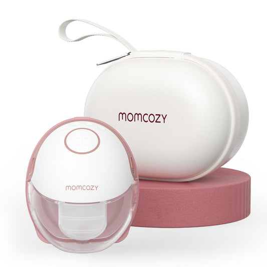 Momcozy M6 Mobile Breast Pump Single Maroon