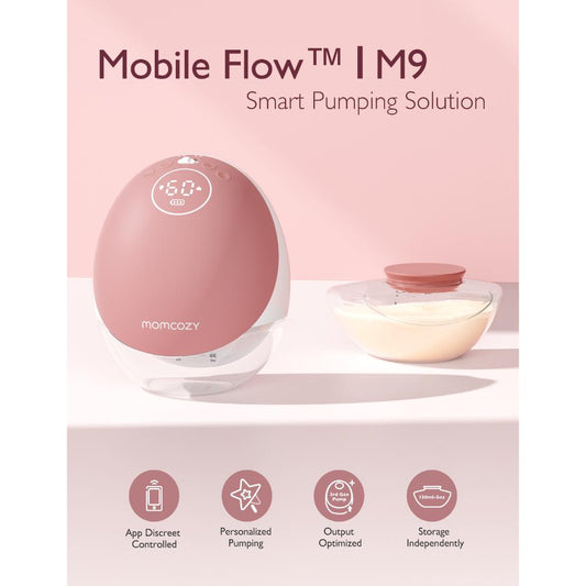 Momcozy M9 Mobile Breast Pump Single (App Enabled)