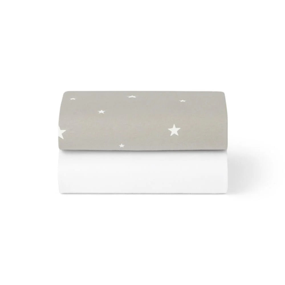 Snuz - 2 pack crib bedding sheets