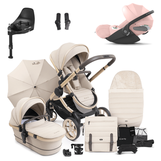 iCandy Peach 7 Pushchair Bundle with Cybex Cloud T and Base T