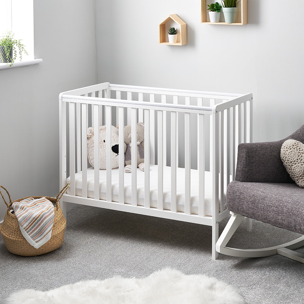 Obaby Maya 3 Piece Cot Bed with Dresser Changer and Wardrobe