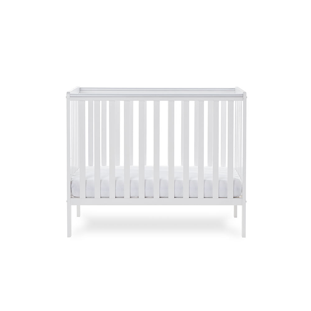 Obaby Maya 3 Piece Cot Bed with Dresser Changer and Wardrobe