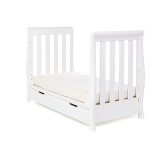 Obaby Stamford Mini 3 Piece Room Set with Cot Bed, Dresser Changer and Wardrobe