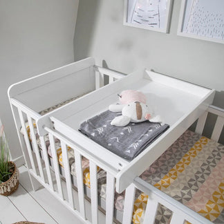 Tutti Bambini Rio 2 Piece Set with Cot Bed and Dresser Changer