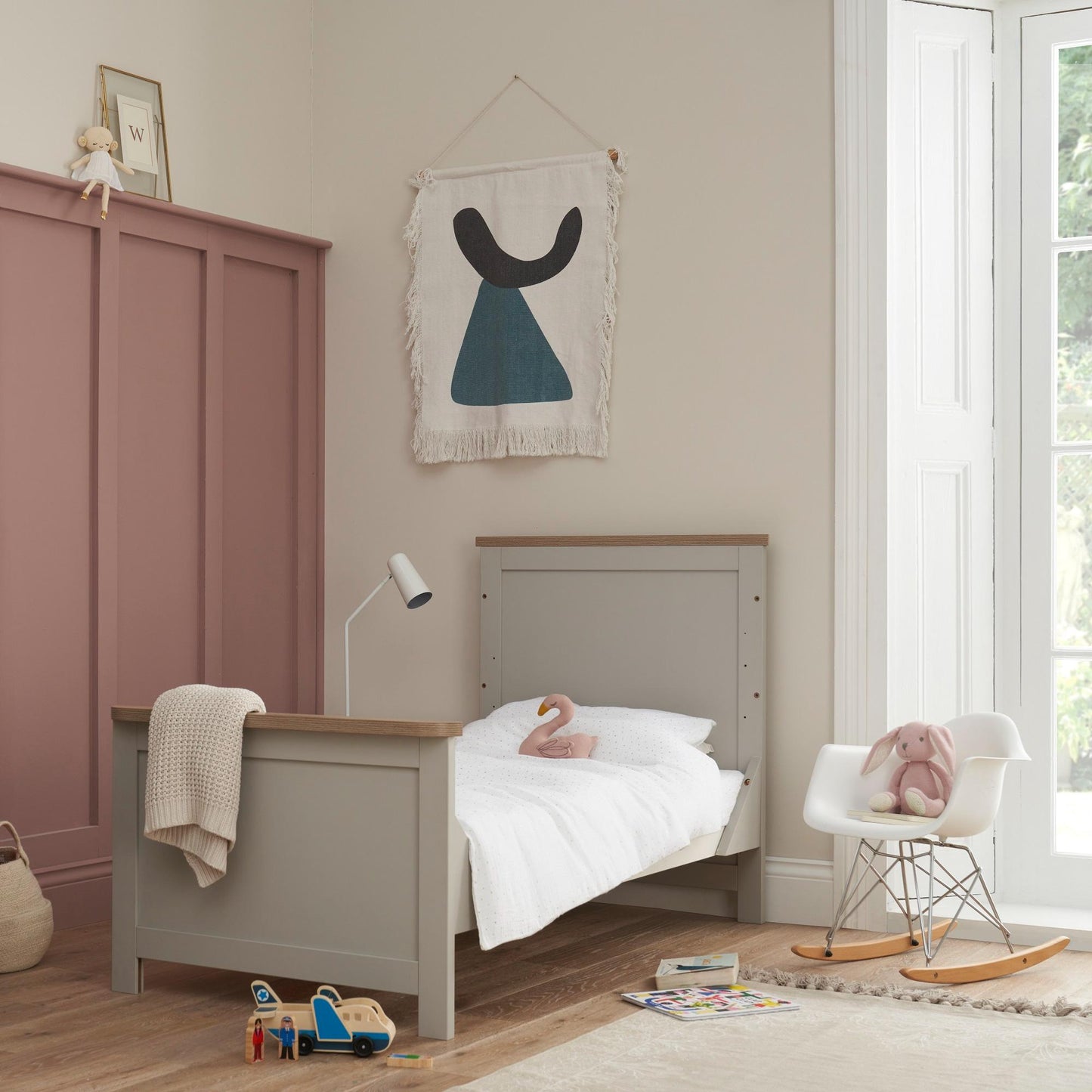 Tutti Bambini Verona 3 Piece Range with Cot Bed, Dresser Changer and Wardrobe