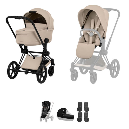 Cybex ePriam 5 Pushchair & Folding Carrycot - Comfort Collection