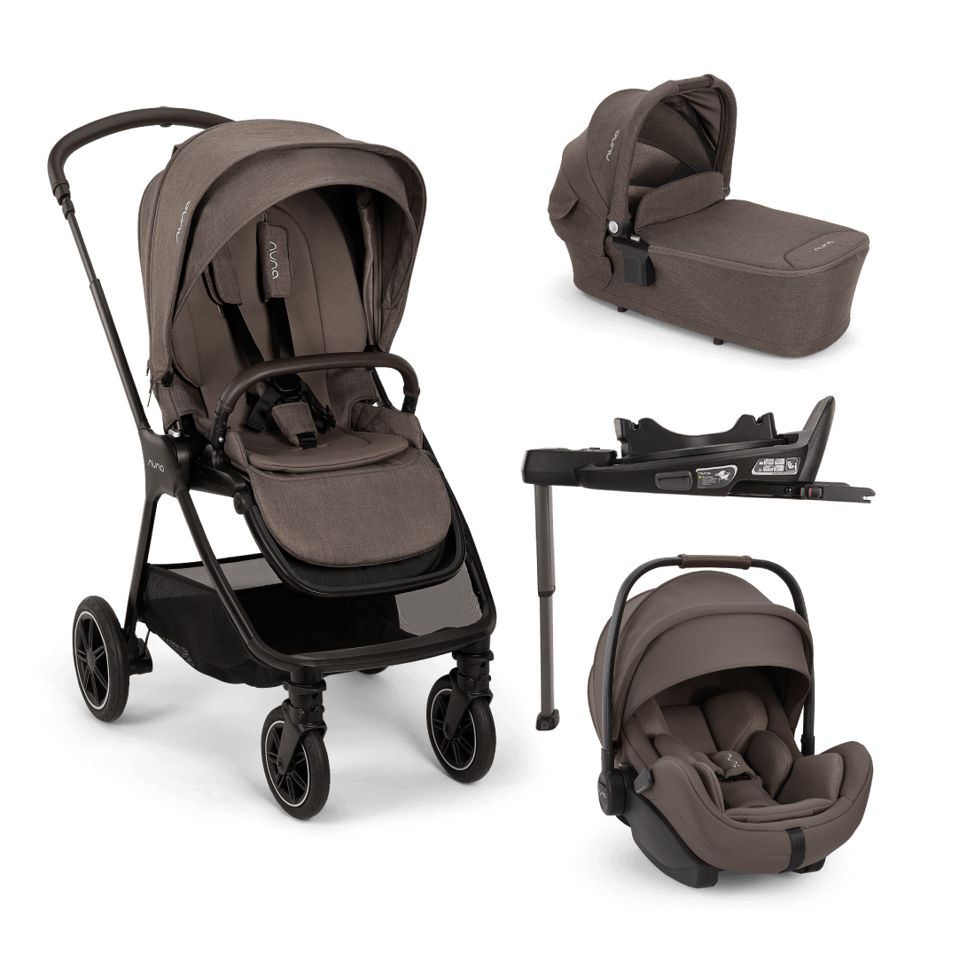 Nuna Triv Next Bundle with Nuna Arra Flex and Base Curv